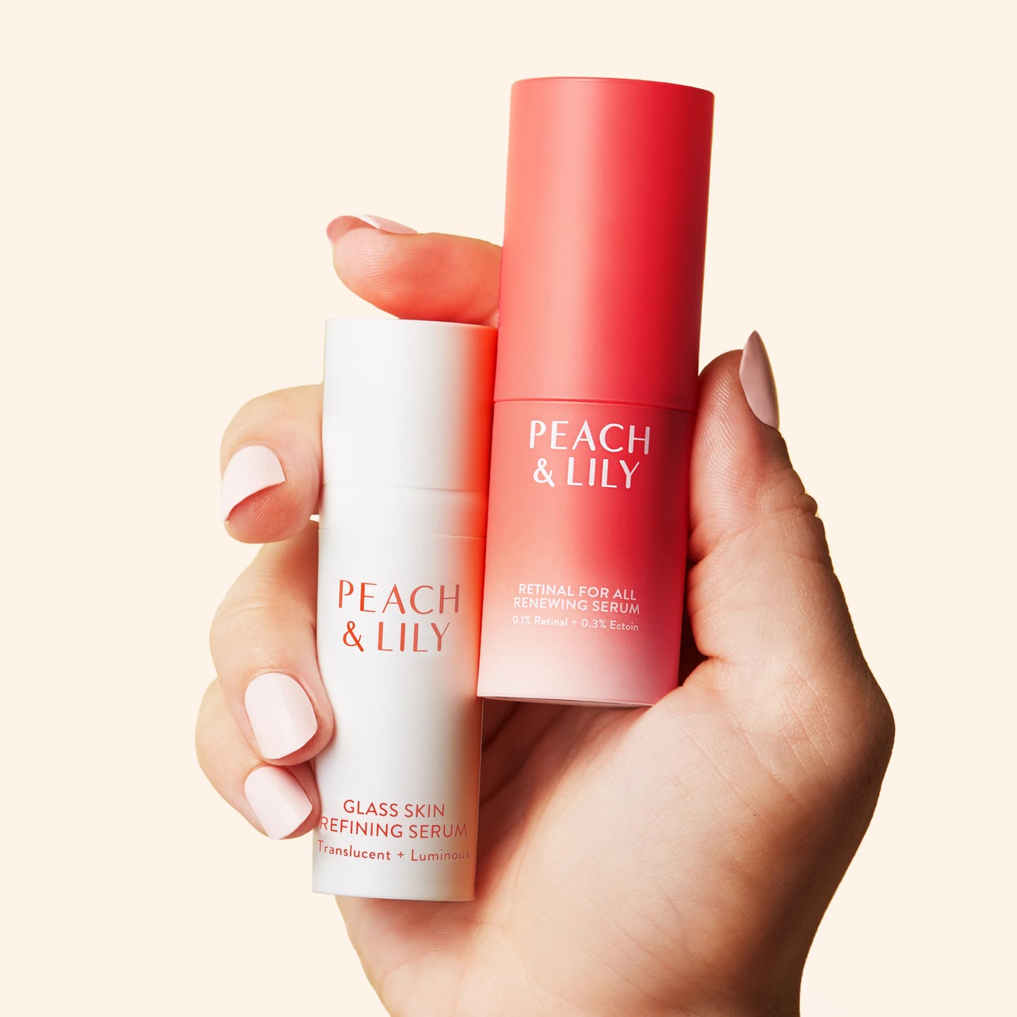 Peach & Lily Day & Night Serum Travel Duo